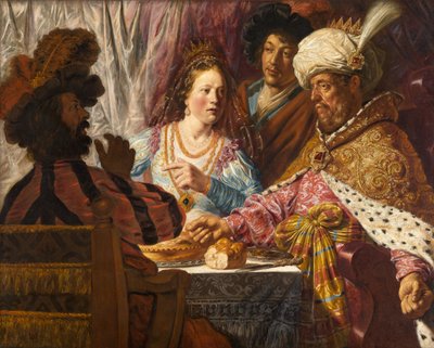 Esters högtid, ca 1625 av Jan the Elder Lievens