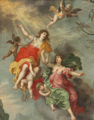 Allegorier med Putti av Jan van Balen