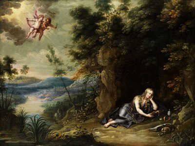 Maria Magdalena som eremit av Jan van Balen