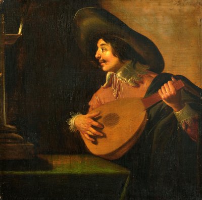 Lutspelaren av Jan van Bijlert