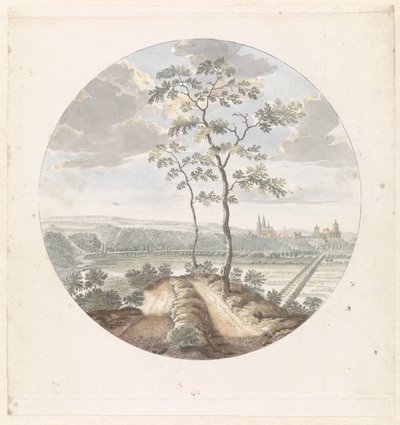 Utsikt över staden Cleves av Jan van Call (I) (attributed to)
