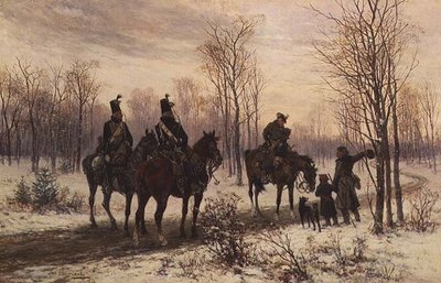 Frågar om vägen av Jan van Chelminski