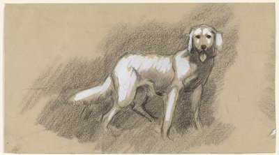 stående hund av Jan van Essen
