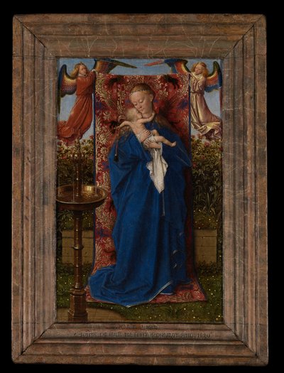 Madonna vid fontänen av Jan van Eyck