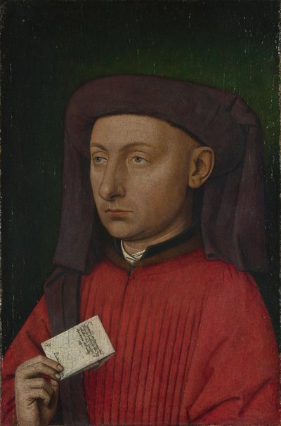 Porträtt av Marco Barbarigo, ca 1449-50 av Jan van Eyck