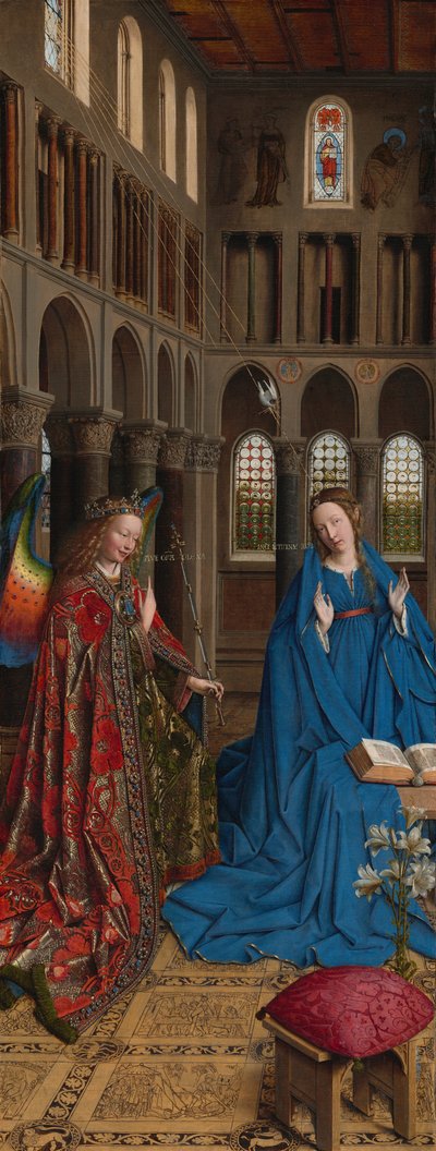 Bebådelsen av Jan van Eyck