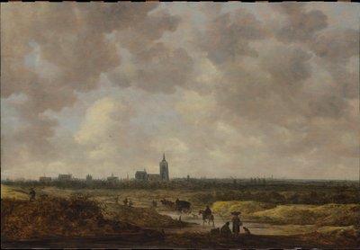 Utsikt över Haag från nordväst av Jan van Goyen