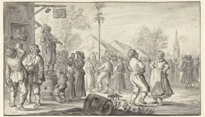 bymässa av Jan van Goyen