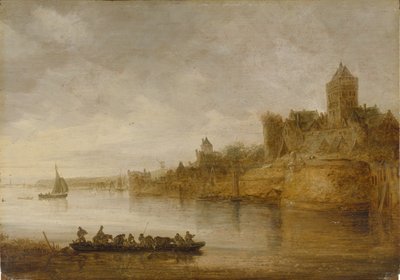 Nijmegens medeltida murar av Jan van Goyen
