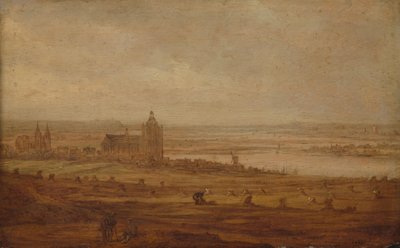 Utsikt över Arnhem av Jan van Goyen