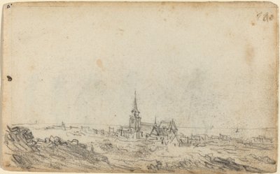 Utsikt över Scheveningen [recto] av Jan van Goyen
