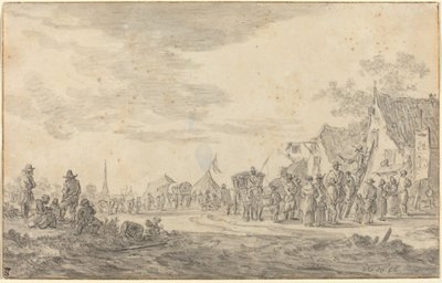 Bymässa av Jan van Goyen