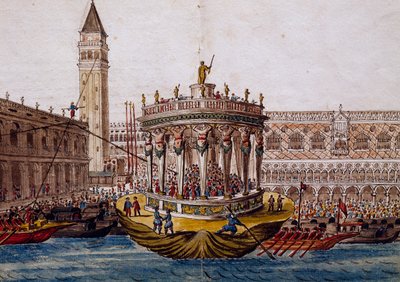Världsteater, turnering i Venedig av Brotherhood of Knights of Garter av Jan van Grevenbroeck