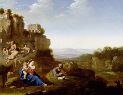 Den hellige familieswed av Jan van Haensbergen