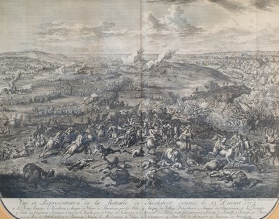 Slaget vid Höchstädt den 13 augusti 1704 av Jan van Huchtenburgh