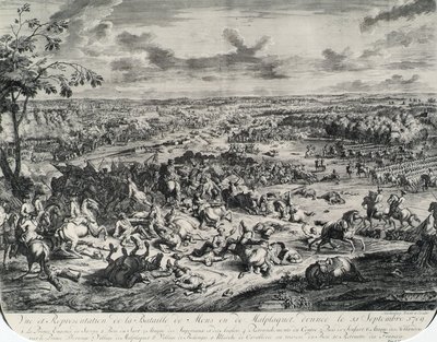 Slaget vid Malplaquet den 11 september 1709 av Jan van Huchtenburgh