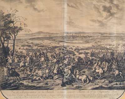 Slaget vid Turin den 7 september 1706 av Jan van Huchtenburgh
