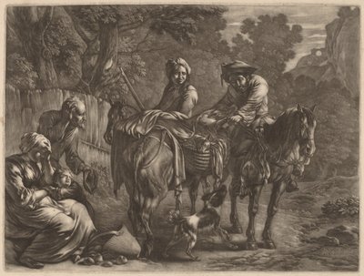 Rånare till häst av Jan van Huchtenburgh