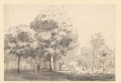 Utsikt över Haarlemmerhout, Haarlem av Jan van Kessel (attributed to)