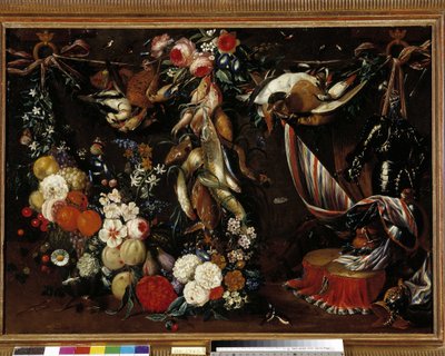 De fyra elementen av Jan van Kessel