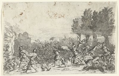Slåss av Jan van Ossenbeeck