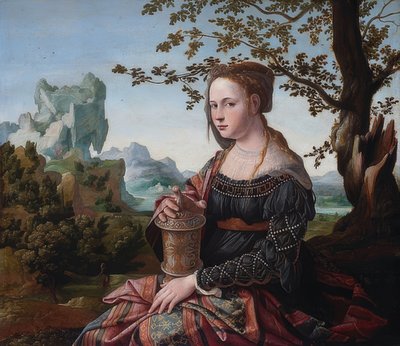 Maria Magdalena. Omkring 1530 av Jan van Scorel