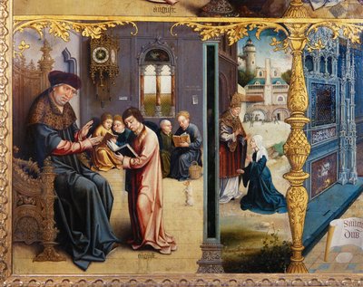 Sankt Augustinus altare av Jan van Scorel