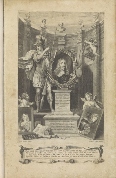 Allegori över ärkehertig Leopold Willem av Österrike av Jan van Troyen