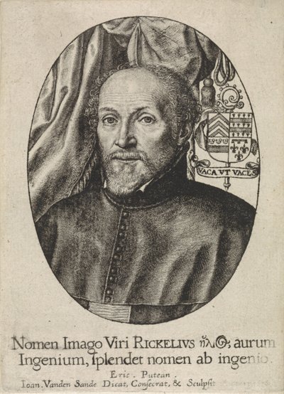 Porträtt av teologen Dionysius Ryckel av Jan van de Sande