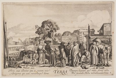 Jord, från De fyra elementen av Jan van de Velde II