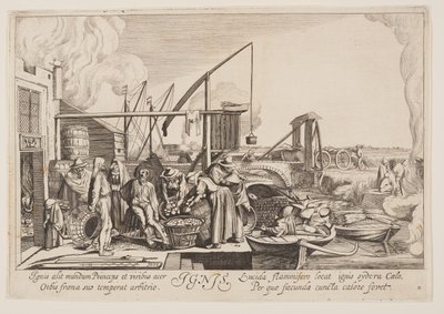 Eld, från De fyra elementen av Jan van de Velde II