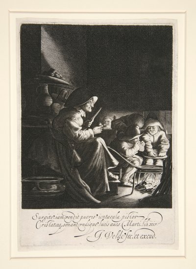 Pannkakskvinnan av Jan van de Velde II
