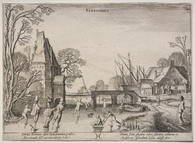 De tolv månaderna: februari av Jan van de Velde II
