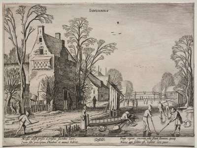 De tolv månaderna: januari av Jan van de Velde II