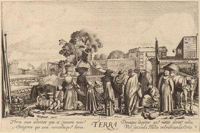 Jorden av Jan van de Velde II after Willem Buytewech
