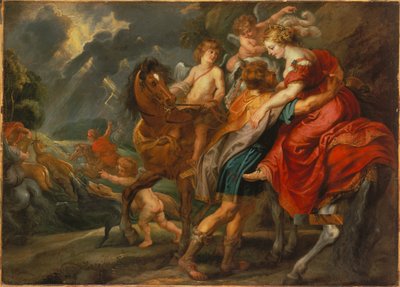 Dido och Aeneas av Jan van den Hoecke