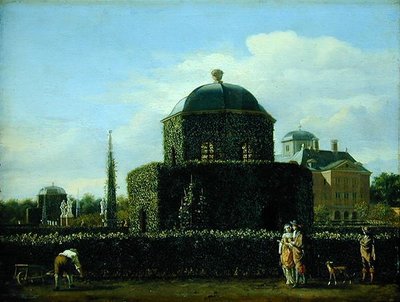 Bosch-husets paviljong, bostaden för vaktmästaren i Gravenhage av Jan van der Heyden