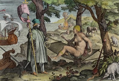 Vespucci Discovering America, plåt 2 från 