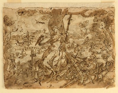 Diana (Jakt) av Jan van der Straet, called Stradanus