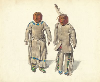 Cree indiska dockor av Jane Iverson