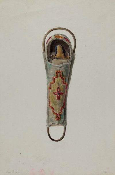 Cree Papoose docka av Jane Iverson