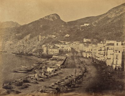 Salerno från hotellfönstret av Jane Martha St. John