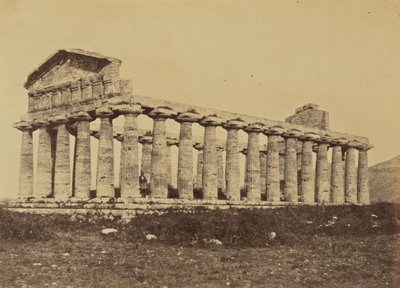 Templet i Paestum av Jane Martha St. John