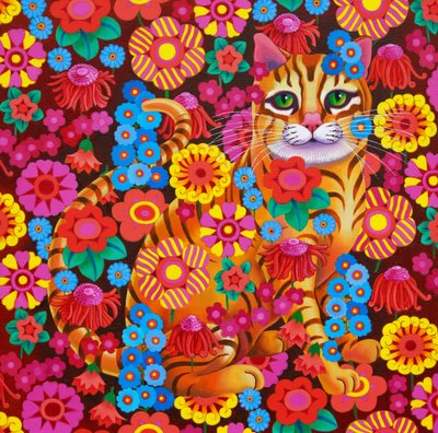 Katt, 2022 av Jane Tattersfield