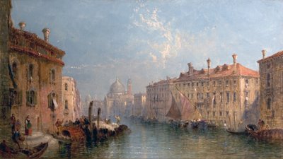 Canal Grande, Venedig, Italien, ca 1875 av Jane Vivian