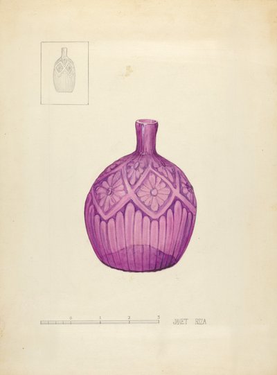Blåst glas av Janet Riza