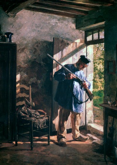 Före jakten, 1883 av Janez Šubic