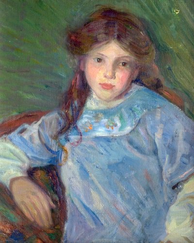 Cecilia (olja på duk) av Janine Forbes Robertson