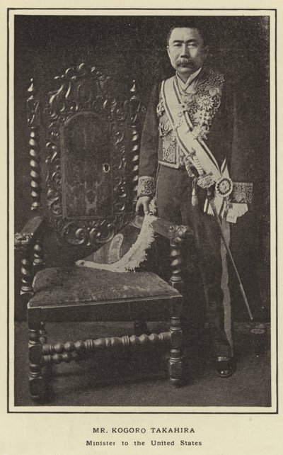Kogoro Takahira, Förenta staternas minister av Japanese Photographer