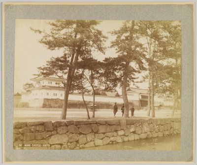 Nijō Castle, Kyoto, Japan (s/v foto) av Japanese Photographer
